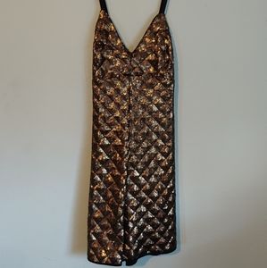 Kendall+Kylie Sequin Romper Small